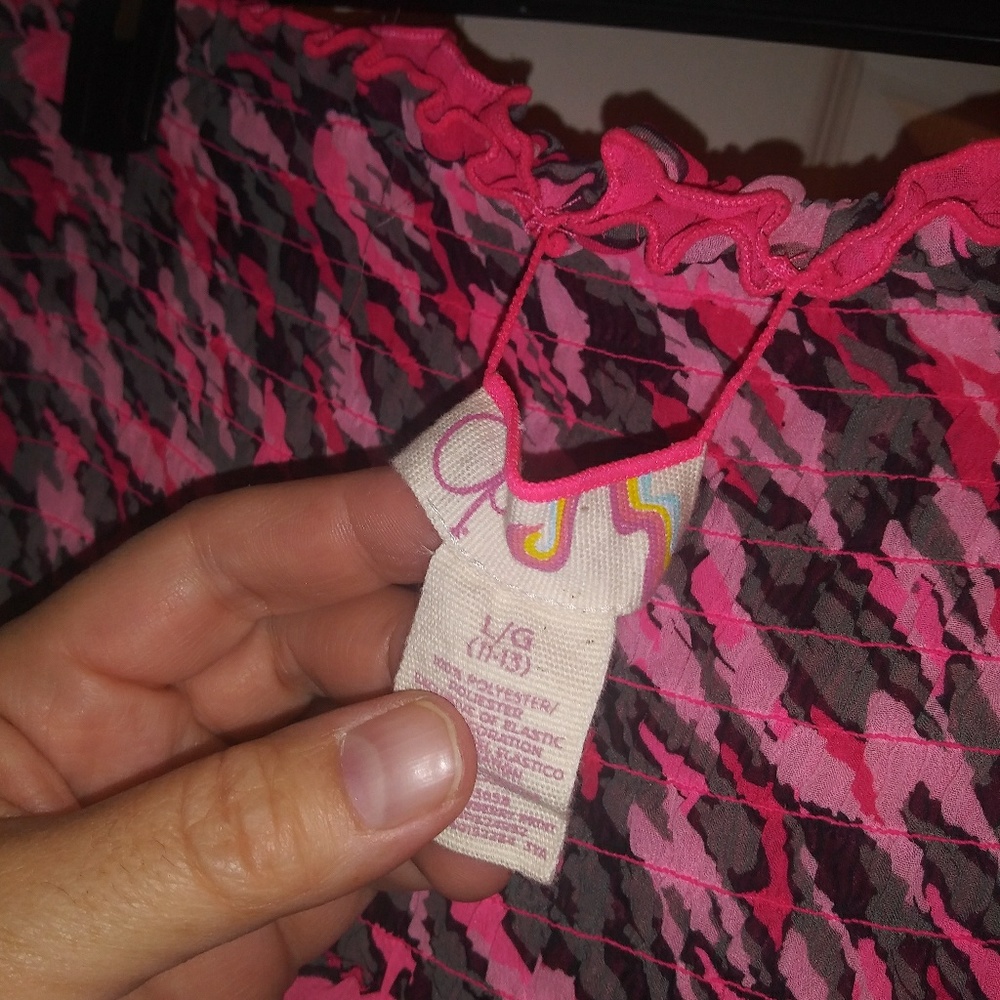 Pink Camouflage dress